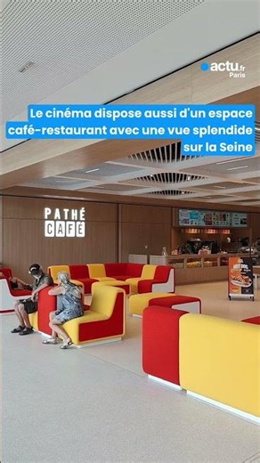 Opening of the Pathé Île Seguin cinema in Boulogne-Billancourt, equipped with an IMAX theater