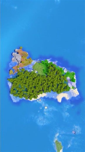 I Found A Minecraft Mangrove Swamp Island Seed!