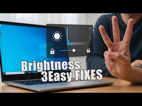 Can’t Adjust Laptop Brightness on Windows? Try These 3 Fixes