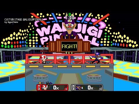 Rivals of Aether - Toad vs Waluigi (Level 9 CPU)