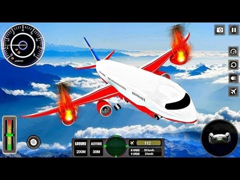 "Flight Simulator Android Gameplay | Realistic Airplane Pilot & Landing Game 2026