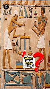 How Ancient Egyptians Weighed Gold 4,000 Years Ago! | Mastaba of Mereruka #shorts