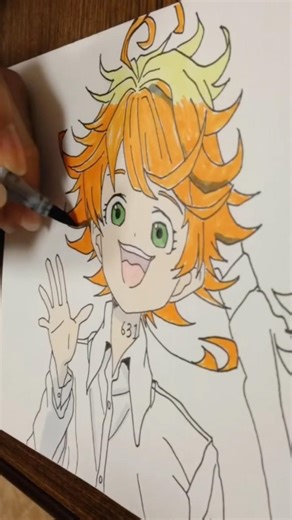 【Drawing Emma】【エマ描いてみた】