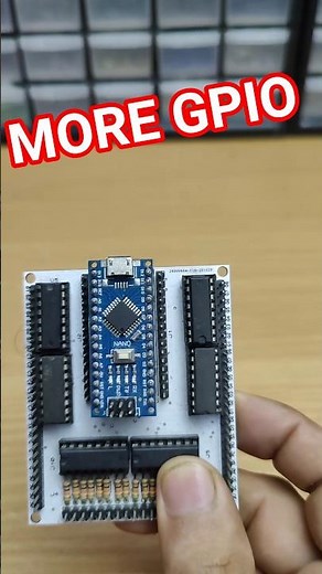 Arduino GPIO Expansion Board | Arduino Project #kiyanislab #jlcpcb #diy #pcb