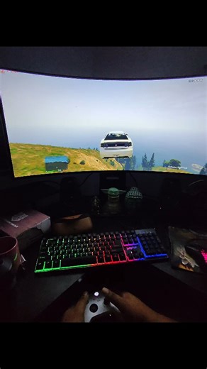 Tristan Sergent on Instagram: "GTA V Enhanced at 5K, fully maxed with ray tracing—running a smooth 100–160 FPS on a Radeon 9070 XT + Ryzen 9800X3D. The first time I ever played GTA V was on an Xbox 360, at a super low resolution and barely 25–30 FPS. Skyrim was mostly a GTX 1060 6GB experience for me. Replaying these games now on this system takes them to a completely different level. I’ll get into newer titles eventually, but there’s something special about revisiting older games and seeing wha