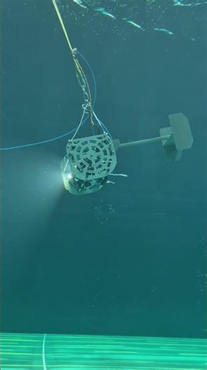 Drop Camera Testing in the Marine Institute's Flume Tank