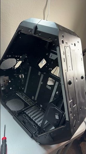 Flux POuW rig with Alienware Area 51 case. Building from the ground up.