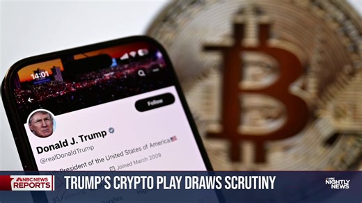 34K views · 337 reactions | First President Trump announced his cryptocurrency meme coin known as $TRUMP, which at one point had a market cap of roughly $14 billion. Then, First Lady Melania Trump announced her own meme coin as well. NBC News' Hallie Jackson explains what they are, why they’re controversial, and the serious ethics concerns surrounding them as the president emphasizes cryptocurrencies in his new administration. | NBC Nightly News with Tom Llamas | Facebook