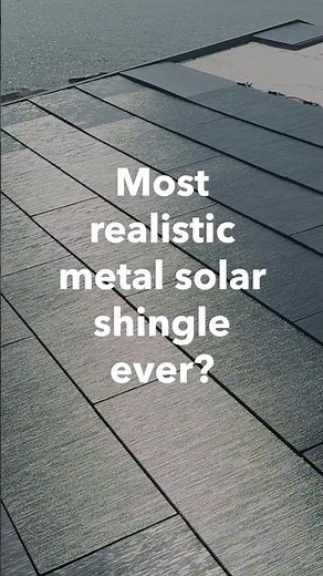 Two Tiles on the Tesla Solar Roof #gosolar #roofing #solarrepair #solarinstaller #TeslaEnergy