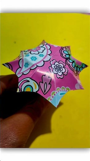 DIY Mini Paper Umbrella ☔ | Easy & Cute Craft Idea | Viral Shorts 2026 #diy #shorts