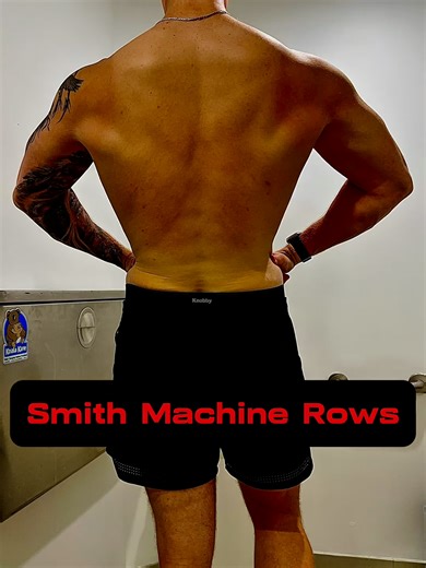 Smith Machine Bent Over Row Tips for Muscle Growth