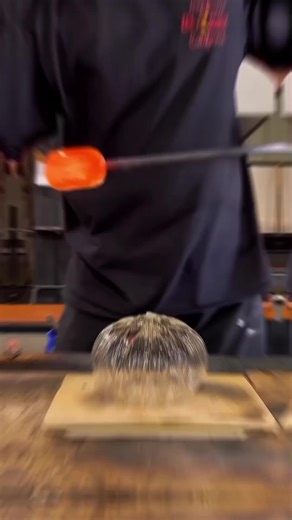 Molten Glass Blowing Art Transformation | Satisfying Handmade Glass Masterpiece #glassblowing #glassart #hotglass #moltenart #glassartist glass craft, glass studio, blowing process, fire furnace, shaping glass, artistic design, diy art, mesmerizing, slow motion, handmade decor, clear crystal, sculpture making, relaxing video, skill work, trending art