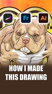 10K views · 43 reactions | How to trace an American Bully #drawing #americanbully | Marck Barrera Art | Facebook