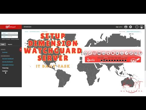 STEP BY STEP DEPLOY FIREBOX WATCHGUARD FIREWALL | SETUP DIMENSION SERVER | CARA SETUP WATCHGUARD