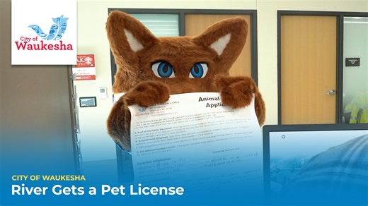 River might not need a pet license, but your dogs and cats do. Make sure your dogs and cats are licensed for the new year. Why license your pet? 🐶It greatly improves your chance of getting your animal back if it goes missing 🐱It lets law enforcement know your animal is up to date on rabies vaccines 🐶Animal license fees fund animal cruelty, abuse, and neglect investigations. 🐱State law and City ordinance require dogs and cats to be licensed. License Application: https://www.waukesha-wi.gov/go