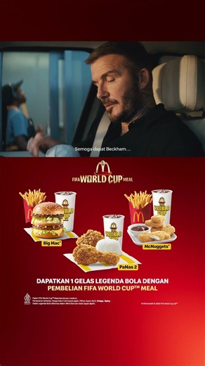 Celebrate the FIFA World Cup™ with Football Legends at McDonald's 🏆⚽