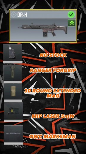 Best DR-H Attachments for Call of Duty Mobile 2022