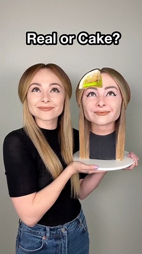 57K views · 496 reactions | Real or cake challenge 樂   #cake #challenge | Makeup Beauty | Facebook