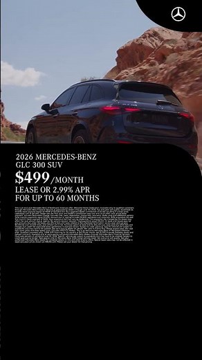 Always Wanted To Drive Luxury? Now's Your Chance! #mercedes #mercedesbenz #luxury #glc300 #suv