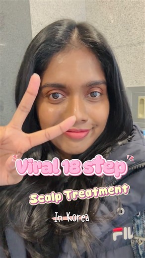 S H A S H I N I | 샤시니 🤍 on Instagram: "Wanna know why my hair looked extra prettier today? tried the viral 18-Step Scalp Treatment in Korea 💆🏻‍♀️ What I liked most was the scalp diagnosis before and after which checks your scalp condition first then go through deep cleanse exfoliation + steam, massage therapy and targeted scalp treatments ending with acupressure and a cooling essence (this part felt so cooling I almost fell asleep) 🥹 Thank you @juno_jane_ the care was detailed from start to