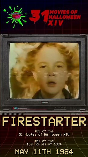 Did You Know About This Movie? 🔥🔥🔥 Firestarter #1984 #80s #80shorror #1980s #stephenking #movies