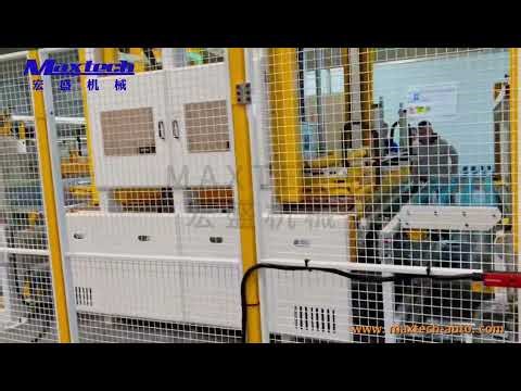 Automatic sofa compression and rollpacking machine