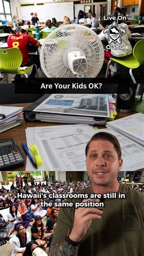 Solar Panels Under Trees. $120 Million Gone. Hawaii Kids Back to School in 90 Degree Classrooms.