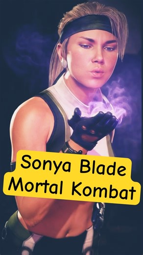 Character 6 — Sonya Blade: Special Forces Major 👩‍✈️🛡️ | Mortal Kombat Short | Radio Game