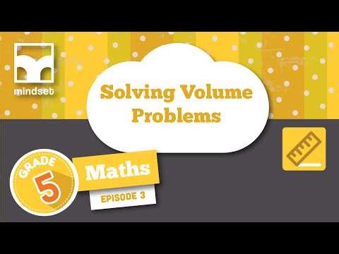 Measurement: Solving Volume Problems