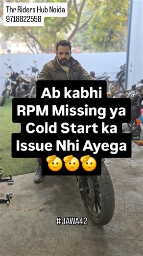 The Riders Hub Noida on Instagram: "We inspected this Jawa42 and found that Throttle body, Injector, fuel pump required detailed cleaning to resolve idle rpm missing and cold start problem. Finally we did it with experience and expertise and resolved it completely . . . If you are also facing the same issue then you can also bring your bike for detailed inspection and perfect solution for your bike. . . . . . . #theridershubnoida #ridershubnoida #jawa42 #viralreels #servicecentre"