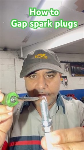Gapping spark plugs quick and easy