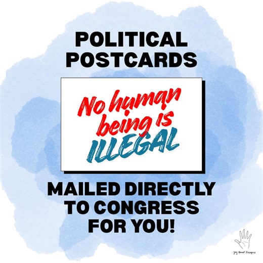 Political Activism Postcard | Mailed to Congress for You - Etsy