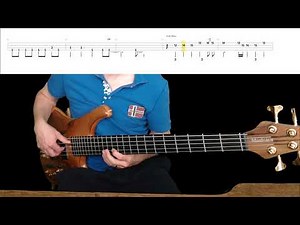 Sade - Smooth Operator Bass Cover with Playalong Tabs in Video