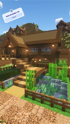 Survival House in Minecraft | Building a City | #minecraft #tutorial #timelapse #minecraftmap