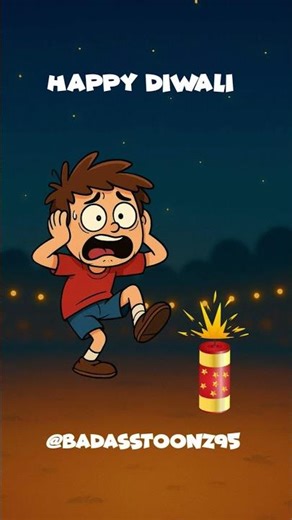 Happy Diwali 2025 | Badasstoonz #toonindia #indianimation #animation #diwali #2025