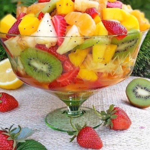 3K views · 52 reactions | Presented by Salad Recipes, Valya's Taste of home Easy Tropical Fruit Salad (with the Perfect salad dressing) We know all this bountiful beauty is healthy living and we love it #fruitlovers #healthyliving #vitamins #nutritions #luscious #caribbeandelightsca #cari_delights #salad #international #saladrecipes | Caribbean Delights | Facebook