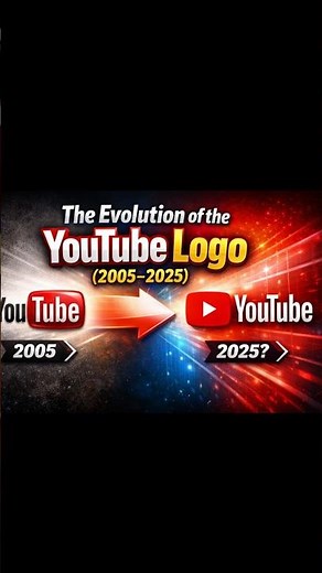 YouTube Logo Evolution (2005–2025).