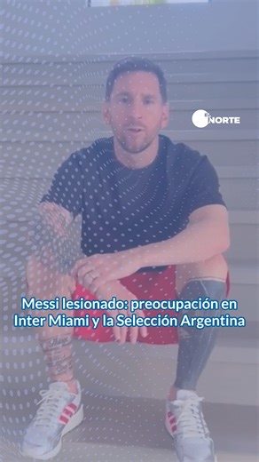 Diario EL NORTE on Instagram: "Messi lesionado: preocupación en Inter Miami y la Selección Argentina 🔵El astro argentino del Inter Miami de Estados Unidos, Lionel Messi, se desgarró en el amistoso del sábado con Barcelona de Guayaquil en Ecuador y, por esta lesión, se suspendió el partido del viernes en Puerto Rico ante Independiente del Valle. ❌En dicho encuentro, Messi sintió una molestia y fue sustituido a los 13 minutos del complemento por el uruguayo Luis Suárez. Finalmente, lo que parecía
