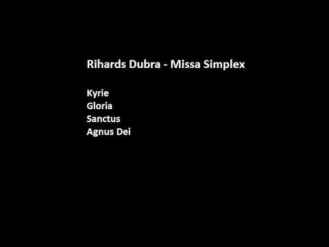 Rihards Dubra - Missa Simplex