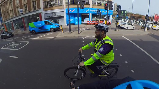 Out cycling with the police! Your thoughts welcome on what happened after the Waitrose truck passes... | The Jeremy Vine