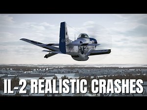 Realistic Crashes, Emergency Landings & More! V166 | IL-2 Sturmovik Flight Simulator Crashes