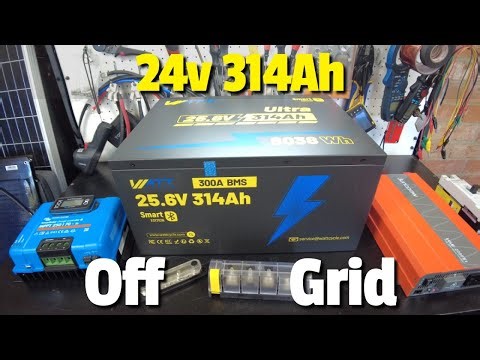 Victron + WattCycle 24v Off Grid Solar