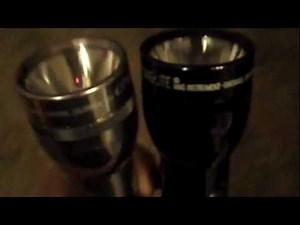 Maglite Flashlight led upgrade nite ize 2 D Cell Comparison