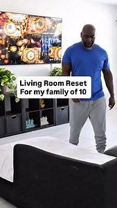 29K views · 3.8K reactions | Time for a major living room reset! With our family of ten, this central space sees a lot of activity, so it’s the perfect moment for a really thorough deep clean. Getting everything sparkling and organized makes our home feel refreshed and ready for all the daily chaos and cozy moments. #livingroom #DeepClean #FamilyOf10 #CleaningMotivation | David Andre Duke | Facebook