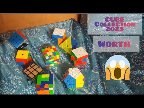 My Rubik's cube collection| year 2025