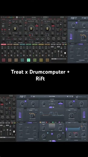 Treat x Drumcomputer + Rift