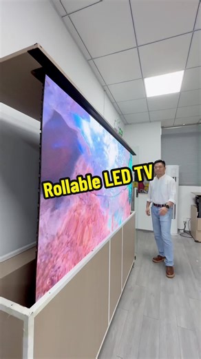 Rollable LED TV: Future of Screen Technology?