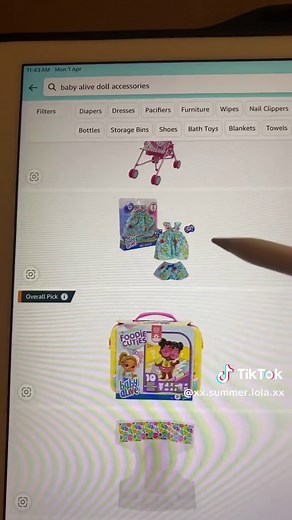 Baby alive shopping! 🫶💞 #babyalivedoll #amazon #shopping #eid #makethisgoviral