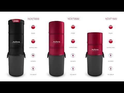 The NuTone Central Vacuums Kits from the NC series