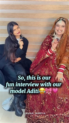 Shrii🤍 on Instagram: "Tried interviewing her, ended up laughing like a maniac 😂. . [ model, photoshoot, bts, interview, fun interview, funny, behind the scenes, makeup shoot, content creator, videography, fyp, new account ] #reelitfeelit #trending #viral #boostmyreel #fyp"